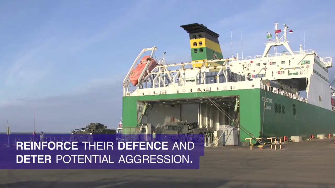 Generali si militari romani, in productiile video ale NATO