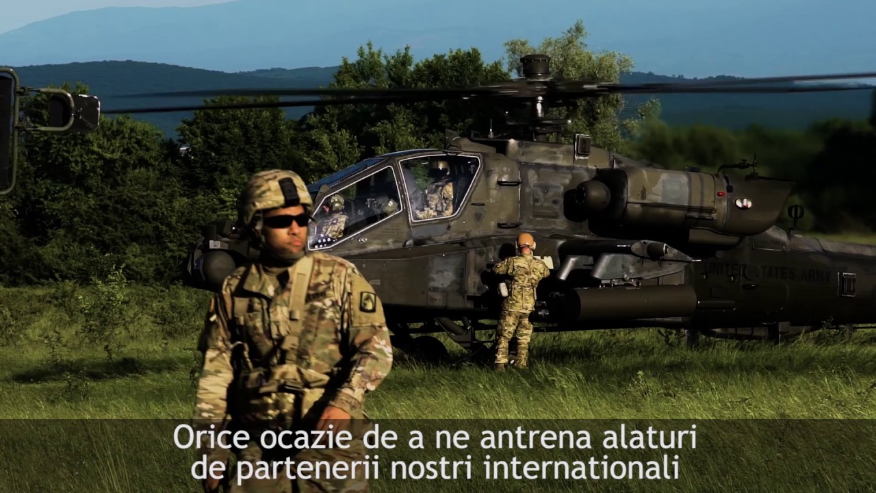 AH-64 Apache in Romania
