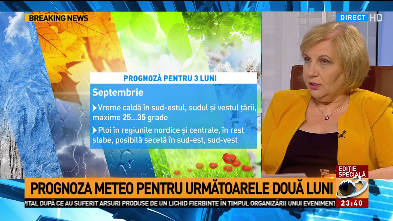 Cum va fi vremea in august si septembrie