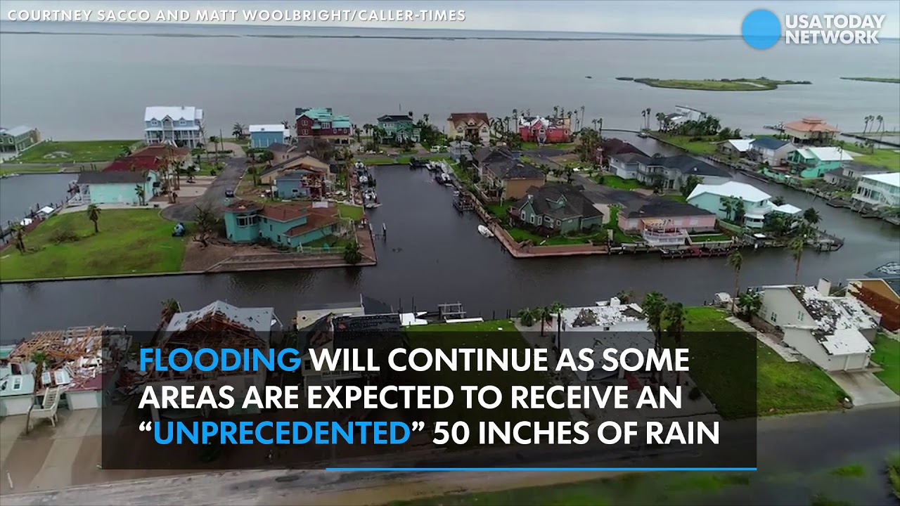 Imagini uluitoare din SUA. Ce a putut face Harvey