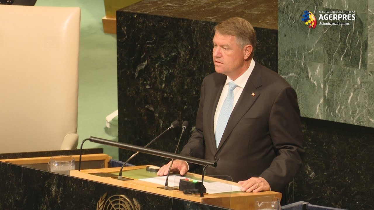 Cum vorbeste Iohannis limba engleza la ONU