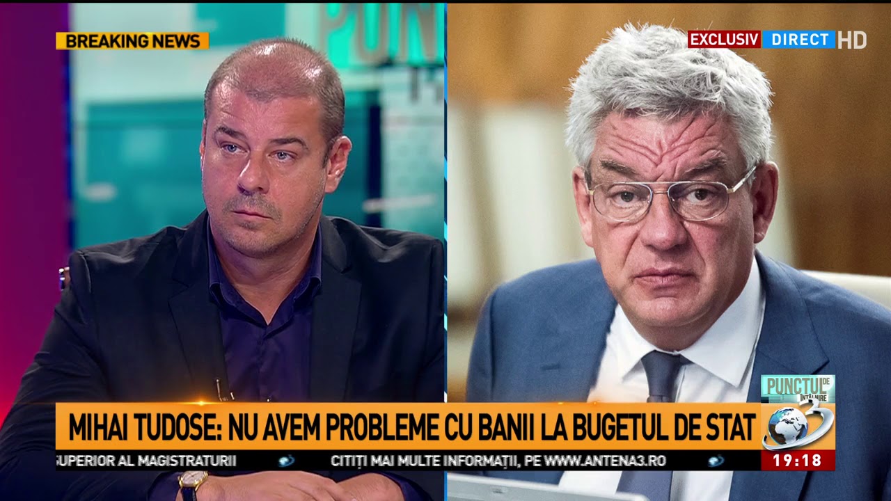 Primul ministru, dezvaluiri despre starea bugetului Romaniei