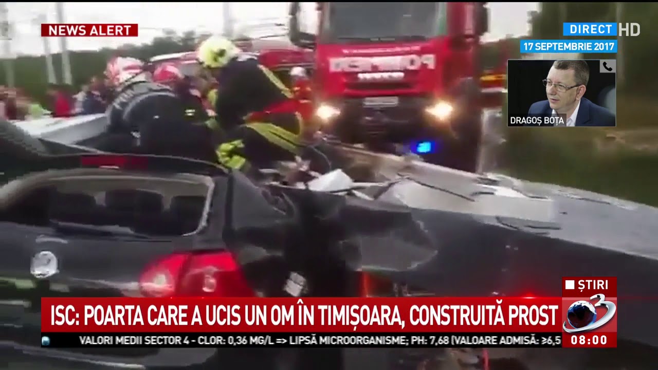 Dezvaluire : poarta ucigasa de la Timisoara, construita ilegal !