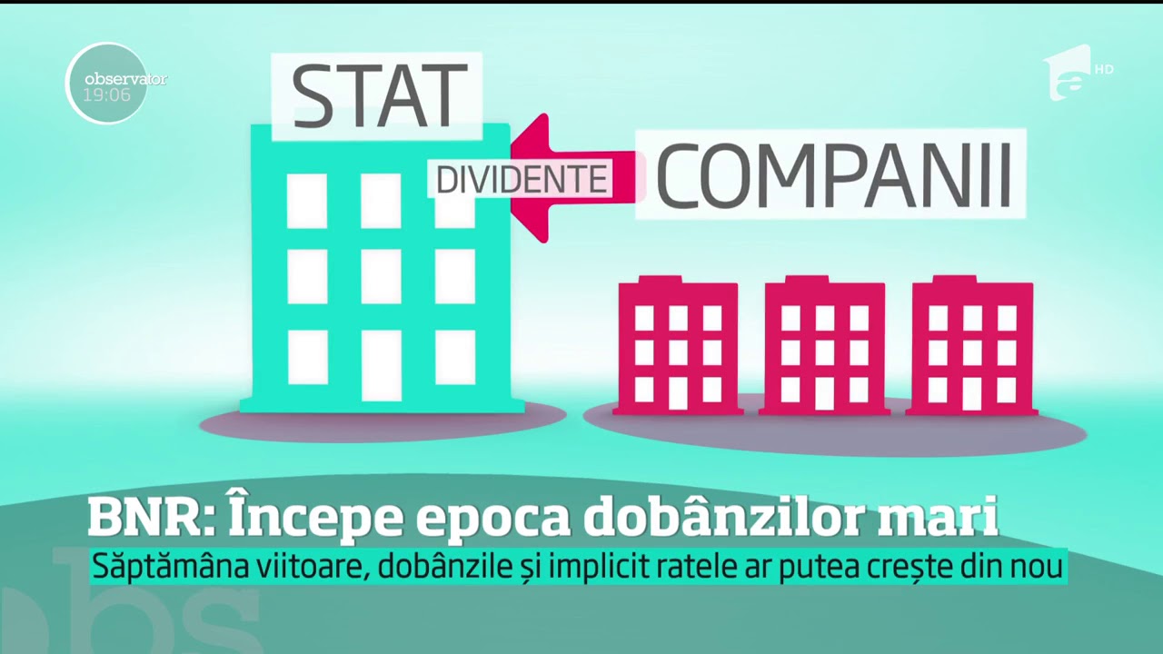 BNR : incepe epoca dobanzilor mari