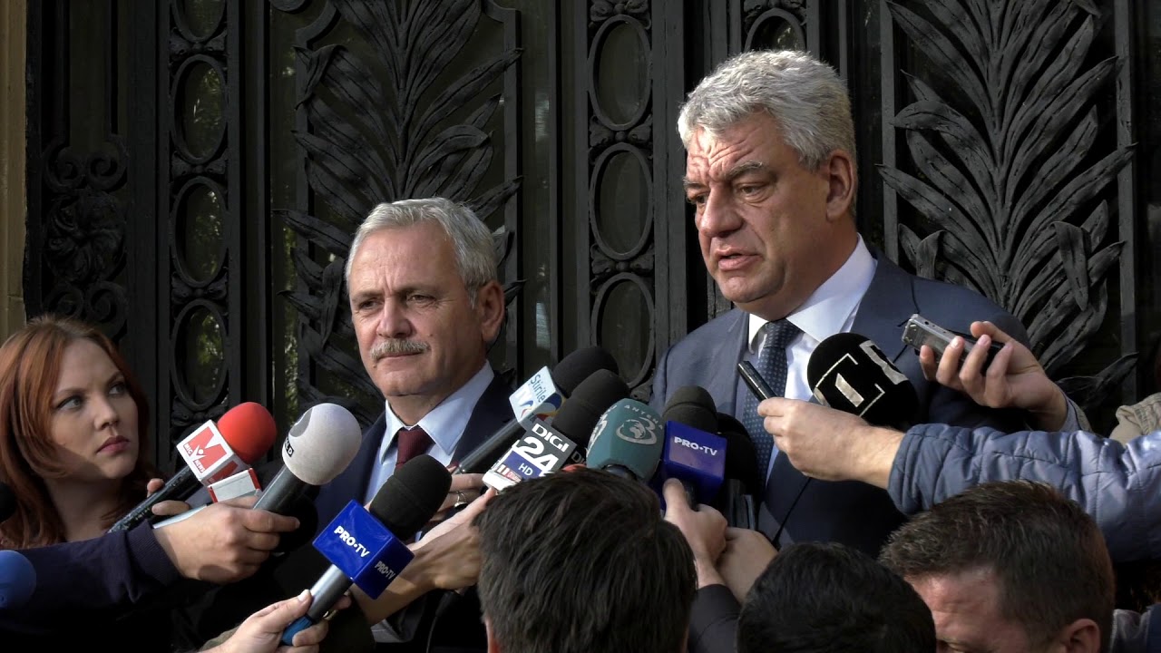 Dragnea si Tudose, in fata ziaristilor