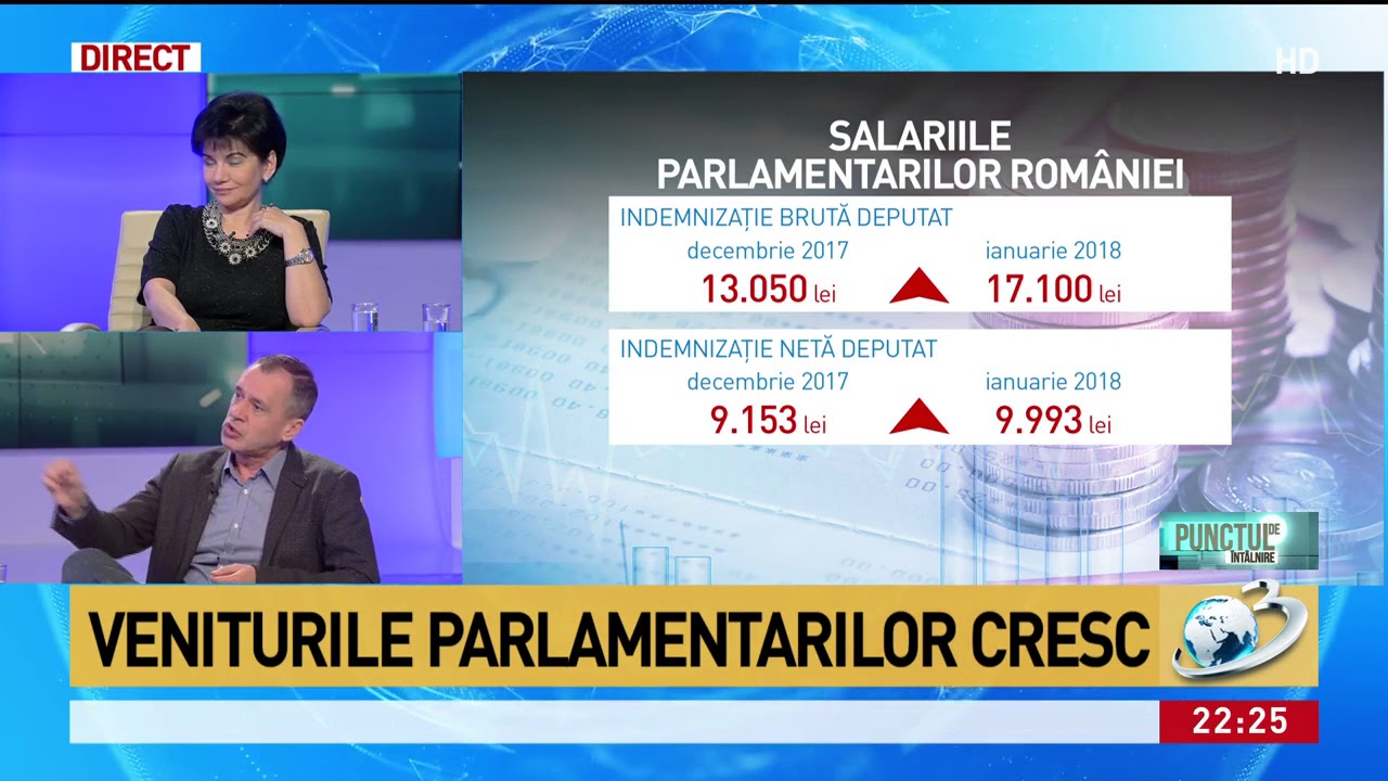 Salariile demnitarilor au crescut