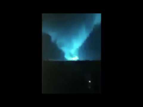 Imagini dramatice : tornada puternica la Caserta !