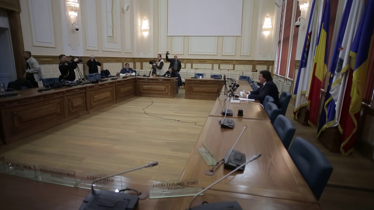 Presa din Timisoara l-a lasat pe primarul Robu sa vorbeasca singur
