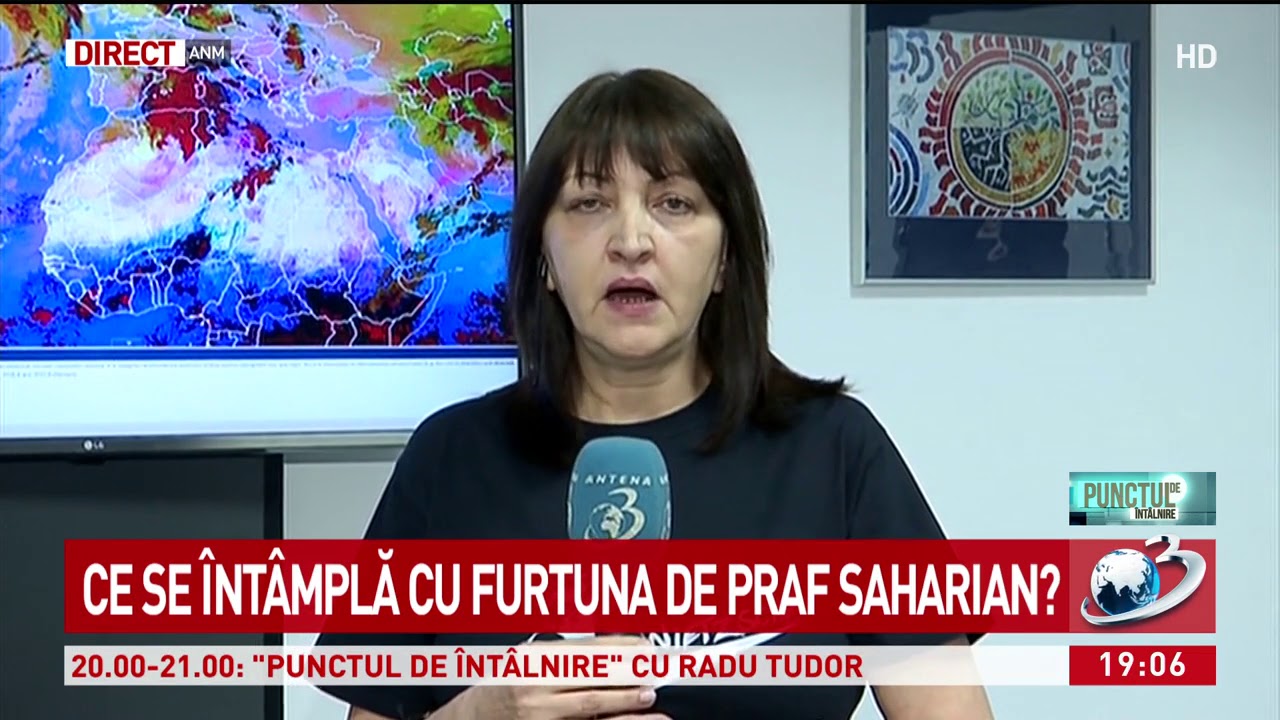 Detalii despre valul de praf saharian din Romania