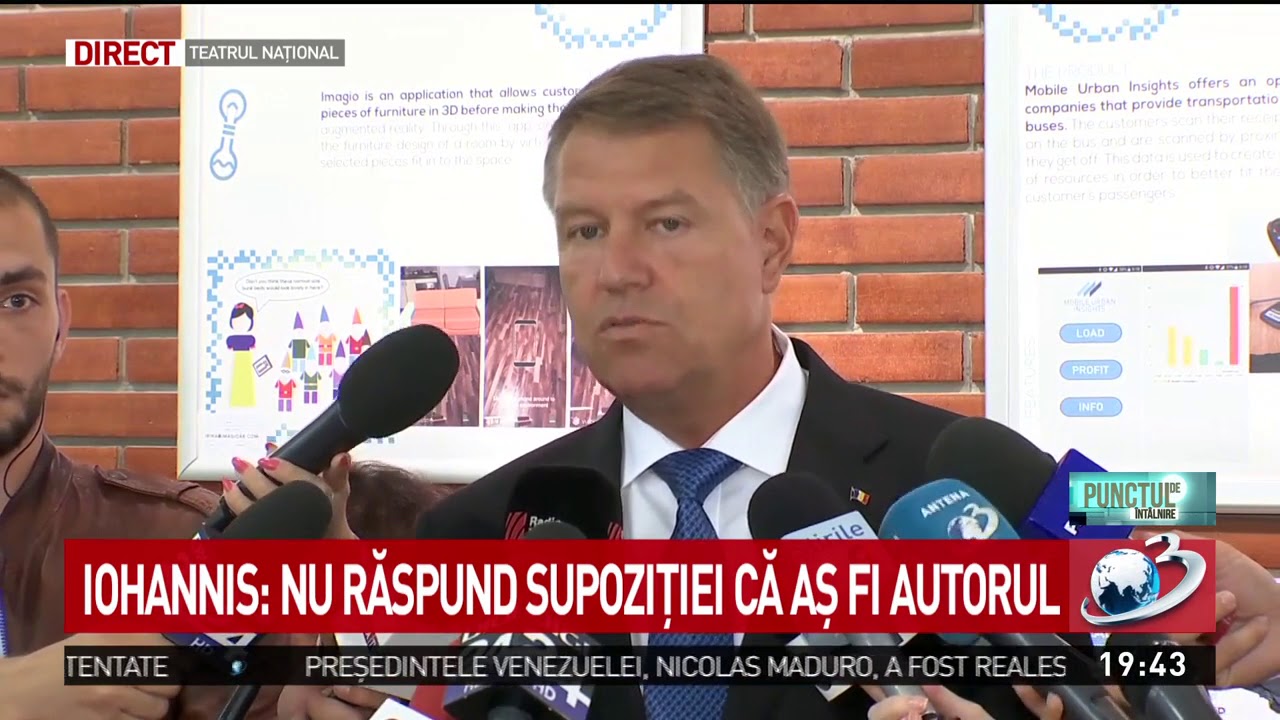 Ce spune Iohannis despre plangerea penala facuta de Orban