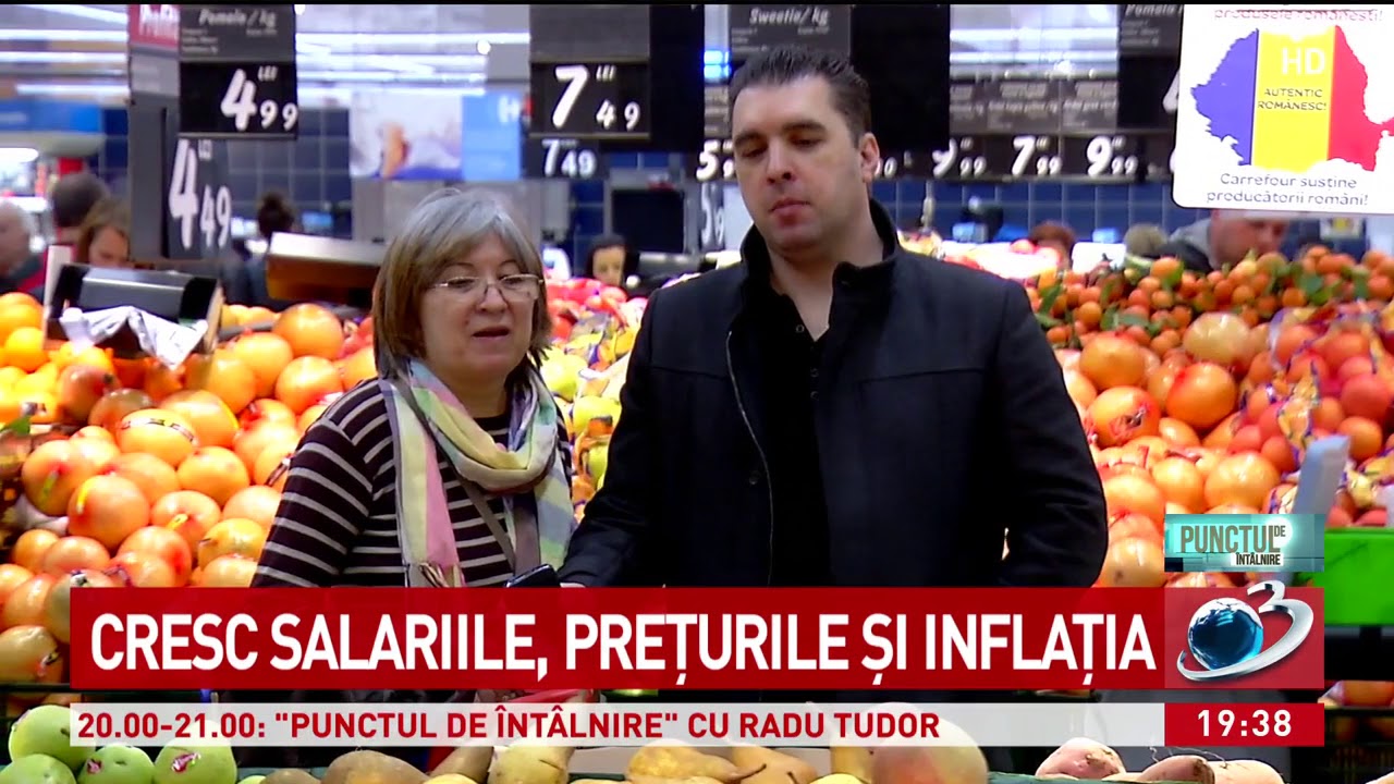 Cresc salariile, preturile si inflatia