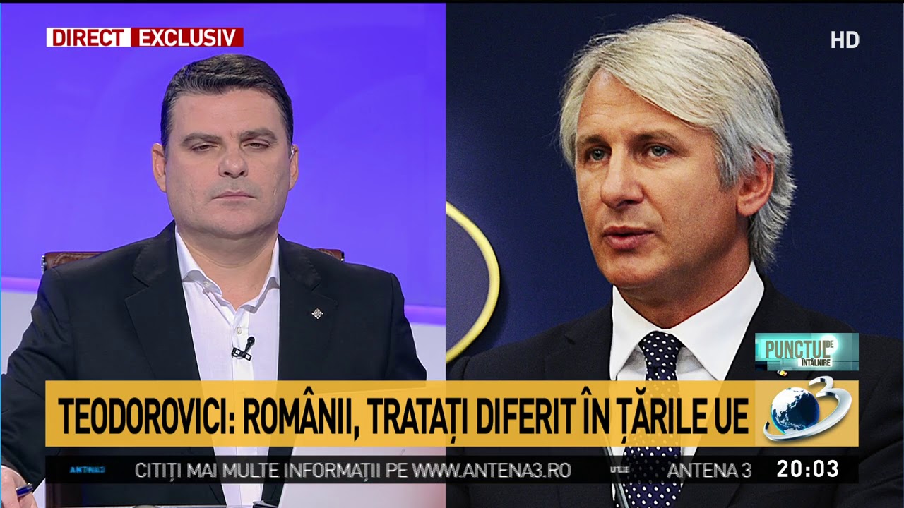 Precizarile lui Eugen Teodorovici despre declaratiile controversate