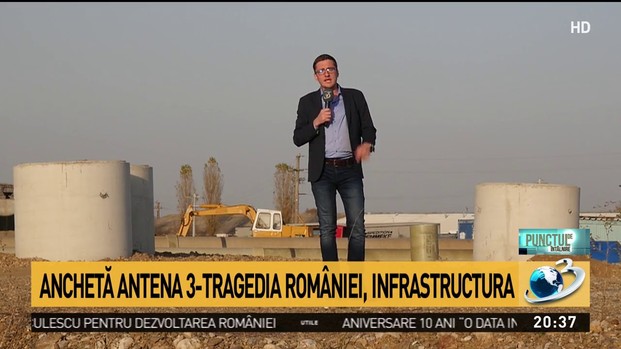 Ancheta Antena 3. Infrastructura, tragedia Romaniei