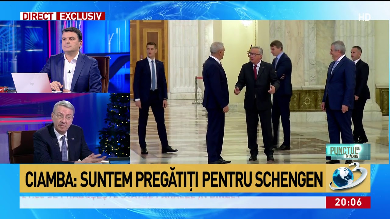 Ministrul Ciamba : Juncker vrea Romania in Schengen