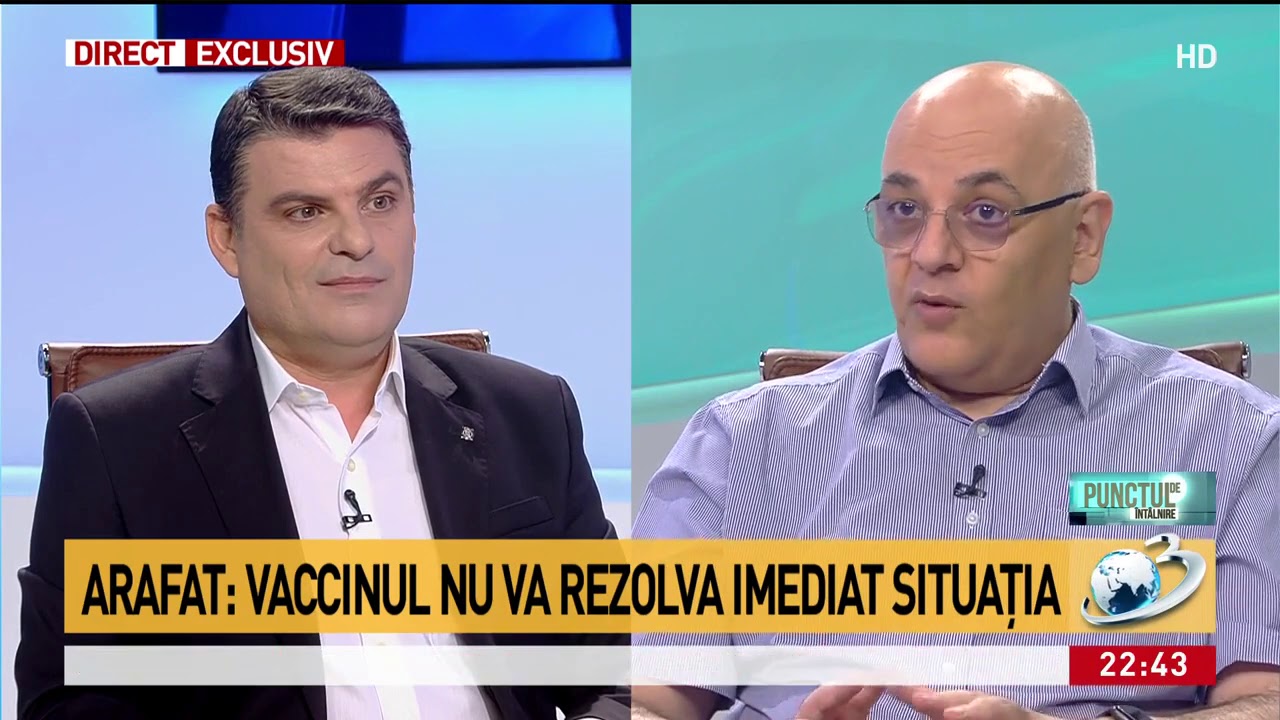 Ce spune dr Raed Arafat despre vaccinul anti-COVID19