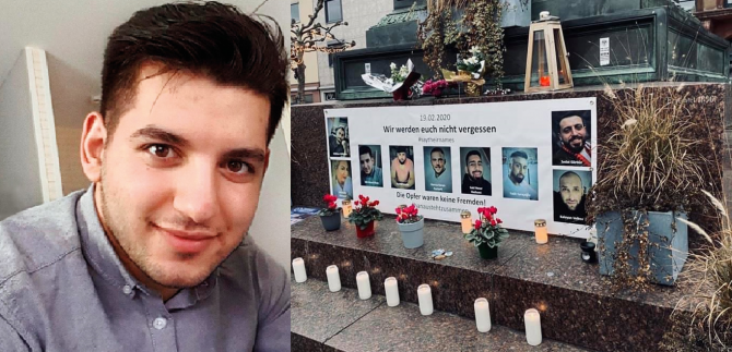 Românul ucis in atentatul de extrema dreapta din Germania, medialiat