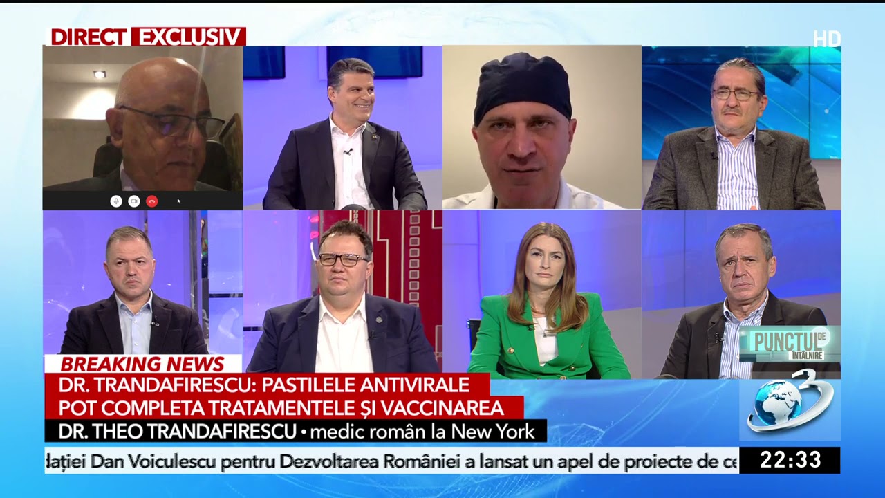 Dr. Theo Trandafirescu, despre legătura dintre pastilele COVID şi vaccin