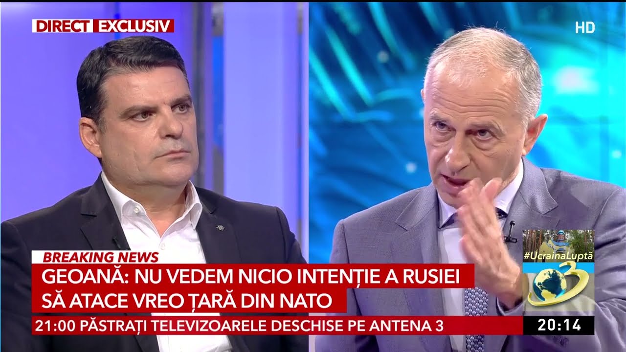 Secretarul General Adjunct al NATO, Mircea Geoana : nu vrem un razboi NATO-Rusia