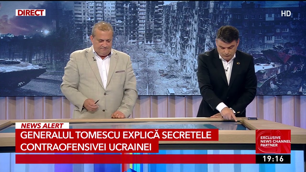 Generalul Tomescu analizeaza contraofensiva din Ucraina