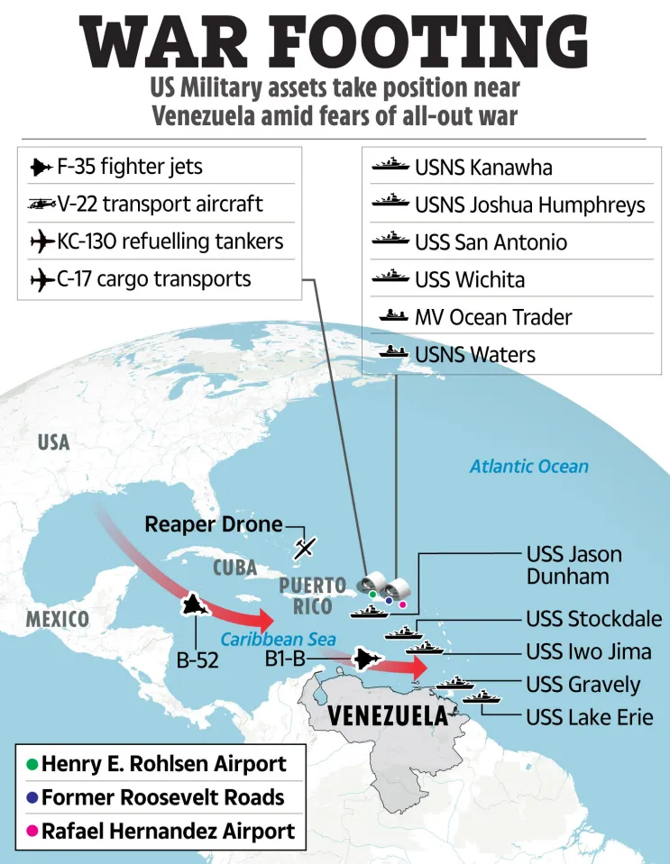 Trump atacă Venezuela cu trupele retrase din România?