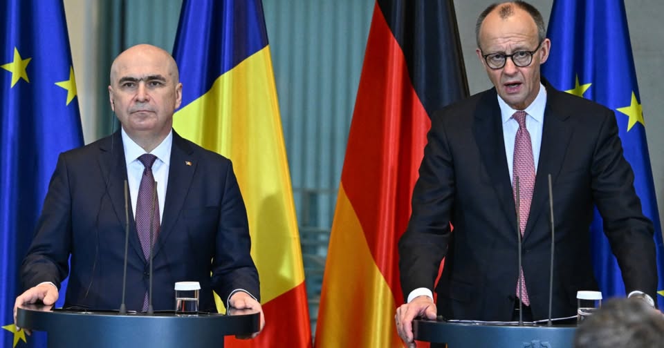 Cancelarul Merz, alături de Ilie Bolojan : “Vrem securitate pentru Europa, vrem pace în Ucraina şi Rusia să oprească războiul”