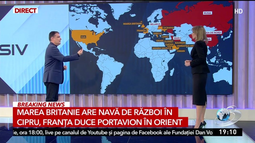 17 țări din 3 continente implicate direct sau indirect în război